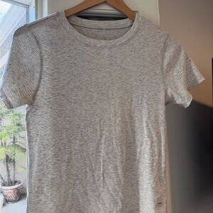 Vuori Heather grey Halo Baby tee